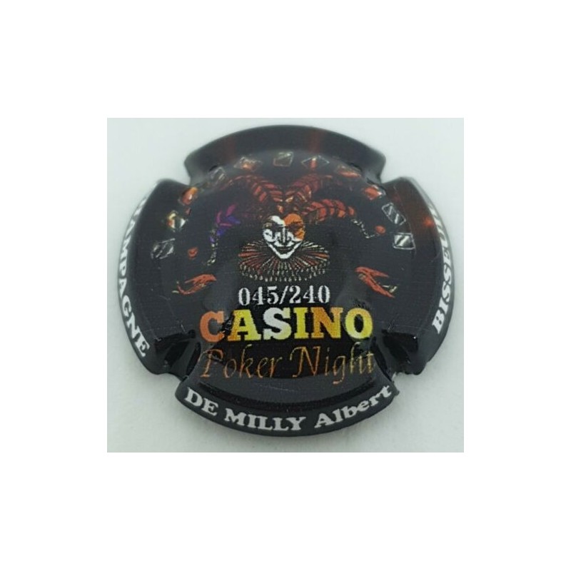 De Milly Casino jeton 1  numéroté sur 240. TG