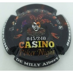 De Milly Casino jeton 5 numéroté sur 240. TG
