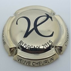 Veuve Cheurlin Ruvigny 201Plaqué or. TE