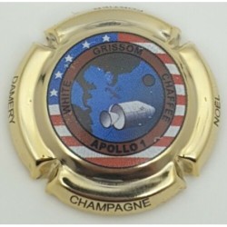 Fortier Noël Plaqué or 24 carats. Apollo 1