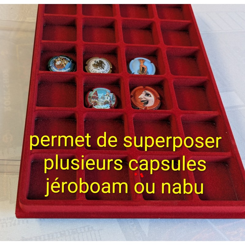 copy of Plateaux rangement pour capsules de champagne