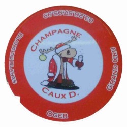 Flan 4 capsule champagne Caux Dominique noel 2012""