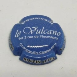 Ruffin Le Vulcano bleu. TB